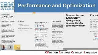 Performance and Optimization | COBOL