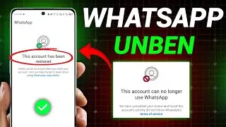 WhatsApp Ban New Solution 2025 | This account can no longer use WhatsApp Problem New Solution 2025