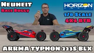 ARRMA TYPHON 223S BLX 1/8 Scale Race Buggy 4X4 RTR