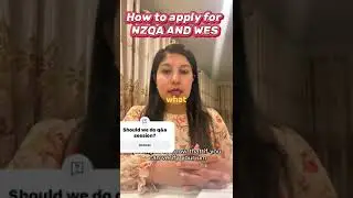 How to apply for NZQA and Wes #travel #childcare #wes #earlychildcare #teachingjobs