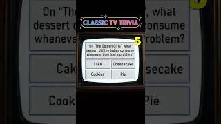 Classic TV Trivia Mini Quiz - The Golden Girls