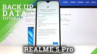 How to Enable Google Backup in REALME 5 Pro &ndash; Backup Account
