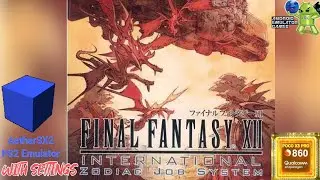 Final Fantasy XII: International (Zodiac Job System)Gameplay AetherSX2 ( PS2 Emulator )with Settings