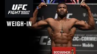 UFC Phoenix: Weigh-in