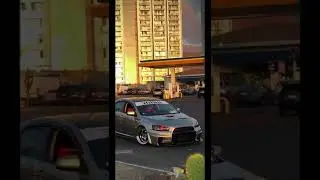 Как легла #nice #cars #mitsubishi #lancer #evolution #shorts