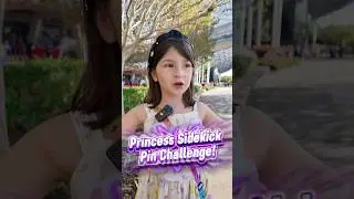 Epcot - Princess Sidekick Pin Challenge #disney #disneypins #epcot #wdw #disneyparks #pintrading