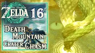 Zelda: Tears of the Kingdom - Death Mountain Crater Chasm - Gameplay Walkthrough Part 16