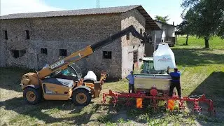 Preparazione terreno | sarchiatura e concimazione azotata su mais | F.lli. Prataviera