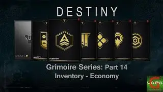 Destiny Grimoire Cards - Pt 14 Economy