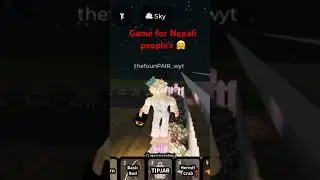 Game name: Nepverse 🥀#roblox
