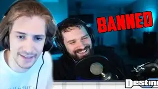 Destiny Gets Banned from Twitch | xQc Reacts to Livestream FAILS!