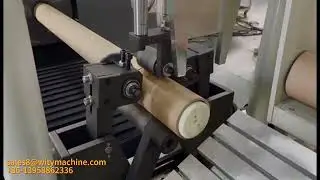 Shaftless Paper Tube/Paper Core Cutting Machine