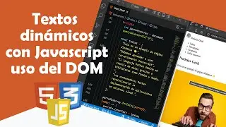 Textos dinámicos en tu página web con Javascript (Sin librerías ni frameworks) 🤩
