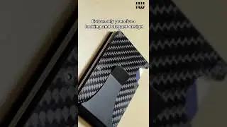 New and improved carbon fiber wallet