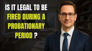 Is It Legal to Be Fired During a Probationary Period ?