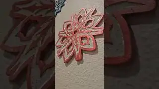'25 Snowflakes - #14 #christmas #diyshorts #christmasmusic #christmascraft  #handmade #crafting