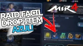 PRIMEIRA DUNGEON DROP DE ITEM AZUL! Mir4 - Raid X4 Simples & Dicas Codex!
