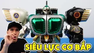 Thiết kế Si&ecirc;u Nh&acirc;n Gao Muscle tự động 10 điểm, kh&ocirc;ng c&oacute; nhưng! - Gaoranger | T&iacute;ch Chi Toys