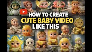 Tutorial how to create cute baby video