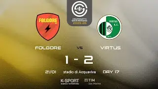Campionato Sammarinese 2025-26, 17. giornata | HL Folgore - Virtus 1-2