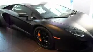 Nero Nemesis Lamborghini LP700-4 Aventador