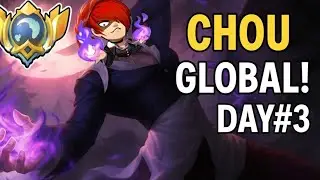 JUNGLE Chou??? Dominating the Game! |Mobile Legends:BangBang No Commentary Gameplay