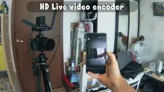 Пример трансляции с hd live video encoder