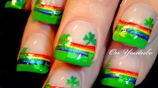 DIY St. Patrick's Day Nail Art Design Tutorial
