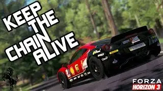 Forza Horizon 3 - 1200bhp 458 Widebody - KEEP THE CHAIN ALIVE