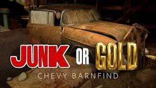 Barn-find Tri-Five Chevy Has Been Sitting for DECADES - First Look Inside
