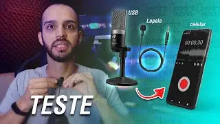 MICROFONES PARA CELULAR (TESTES)