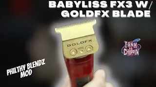 Триммер Fx3 с лезвием GoldFX | Модификация Philthy Blendz