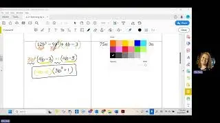 4/21 factoring by grouping notes