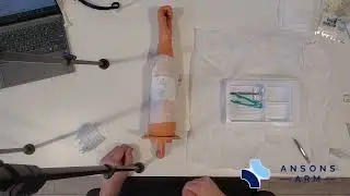 ANSONS Arm - Jackson Pratt / Hemovac drain Tutorial
