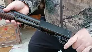 Huğsan pompalı Ithaca 37 klonu 92/93 imalat yakisikli saglam ağır g&uuml;zel bir t&uuml;fek