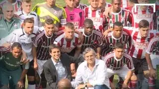 Brazil & Exeter City celebrate Selecao centenary