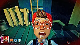 SECRET NEIGHBOR - The Scary Neighbor Wins on Hello Neighbor Alpha 2 Map