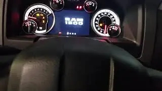 How to reset oil life 2015 dodge Ram 1500
