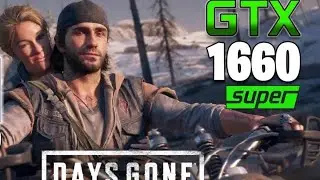 I7 3770 1660 Super Days gone 1440p High settings gameplay