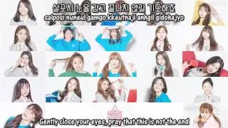 Produce 101 (Top 22) - When The Cherry Blossoms Fade + [English subs/Romanization/Hangul]