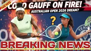 Coco Gauff ON FIRE! Can Olga Danilovic Stop Her Australian Open 2026 Dream?