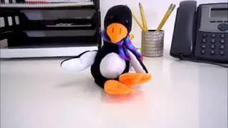 Slingshot Flying Penguin
