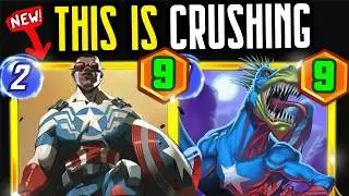 This Ongoing Deck is PERFECTION! Captain America is SO GOOD! - Marvel Snap
