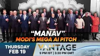 LIVE: Modi, Macron and Tech CEOs Address India's Global AI Summit | Vantage on Firstpost | N18G