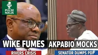DRAMA: Akpabio Mocks Wike & Fubara As Senator Banigo Dumps PDP for APC!