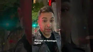 #part2 of my video on #Chicago #musical at #Pantages #broadway #musictheater