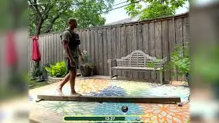 20 minute | following along | weight vest balance walk