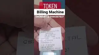 Token Billing Machine for Hospital & Clinics in Chennai EROMART 9444307037