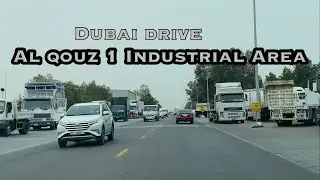 al qouz 1 industrial area drive || Dubai drive || al qouz industrial area 1 || #dubai