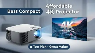 ТОП-5 лучших компактных и доступных 4K проекторов 2026 года | Лучший проектор для небольших помещ...